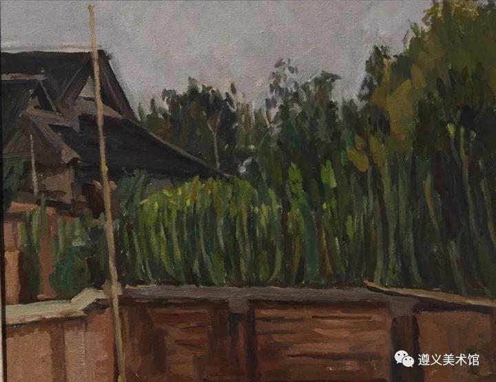 中国当代画家作品_中国当代油画名家写生遵义_芃芃名家油画作品