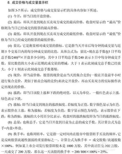 股票分时图入门详解(图解)