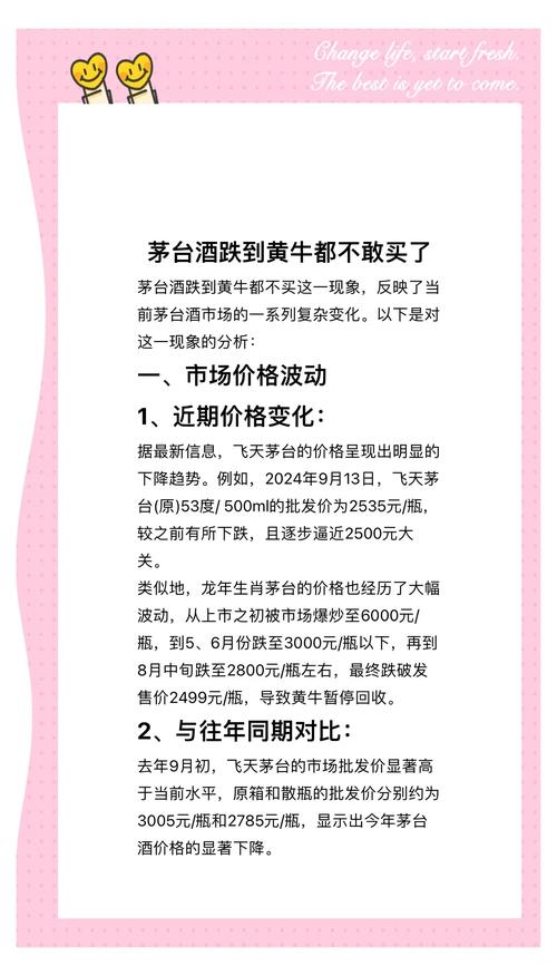 白酒股票_年份酒断崖下跌_茅台价格崩盘