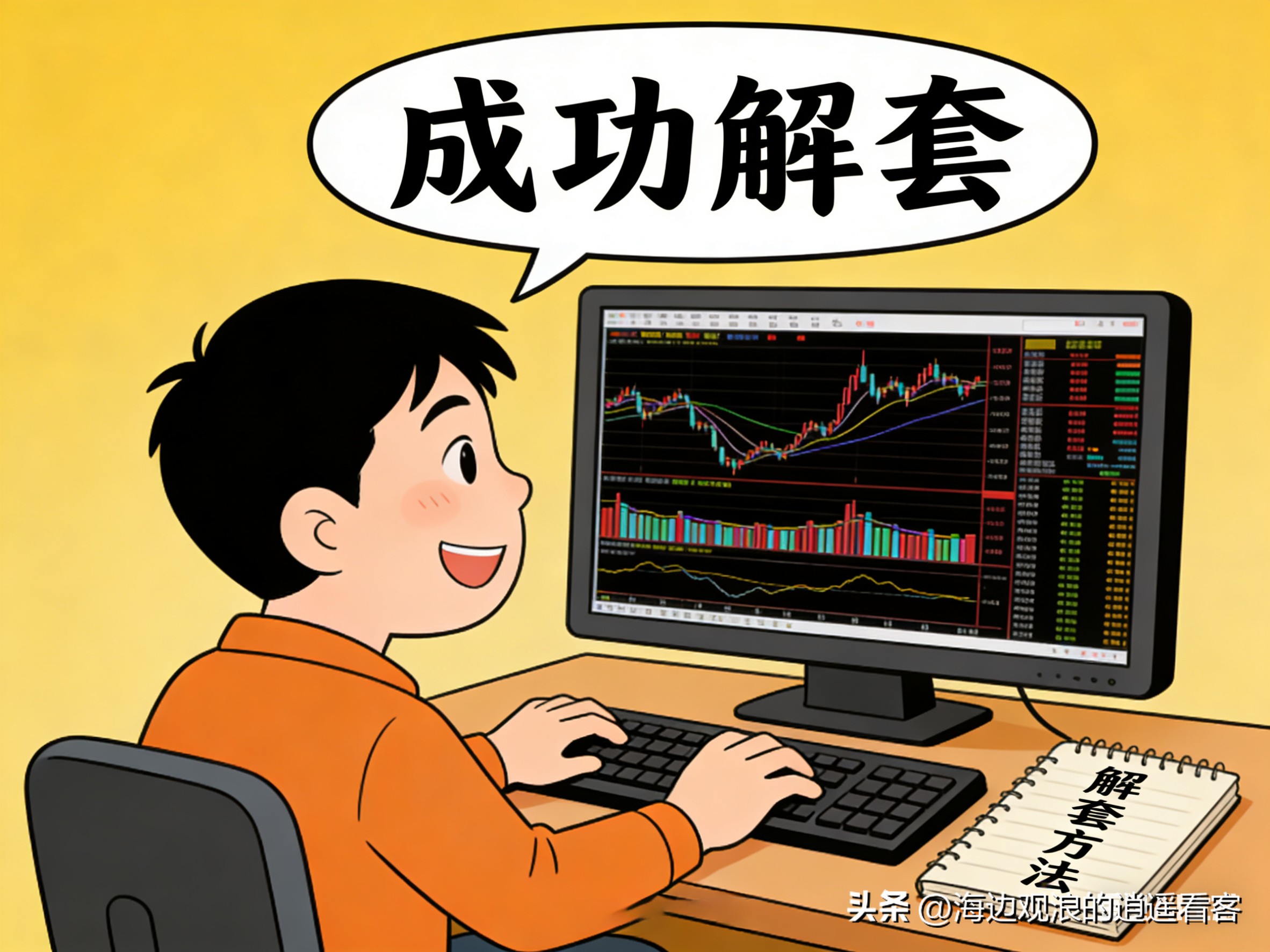 股票如何解套_A股零补仓解套法_震荡做T降本策略