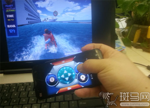 手机与PC连接设置_手机端AIWI连接_享动体感游戏机 升级